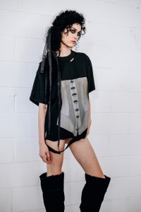 Backstage at Elena Velez Spring 2025 Ready-to-Wear Collection