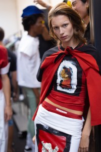 Backstage at Marni Spring 2025 Ready-To-Wear Collection at Milan Fashion Week