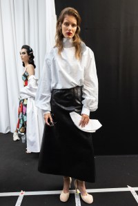 Backstage at Marni Spring 2025 Ready-To-Wear Collection at Milan Fashion Week