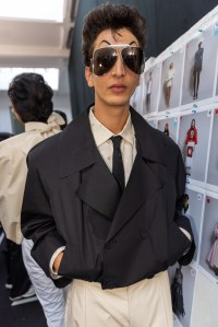 Backstage at Marni Spring 2025 Ready-To-Wear Collection at Milan Fashion Week