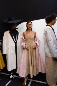 Backstage at Marni Spring 2025 Ready-To-Wear Collection at Milan Fashion Week