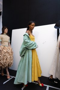 Backstage at Marni Spring 2025 Ready-To-Wear Collection at Milan Fashion Week