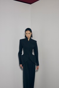 Backstage at Mugler Spring 2025 Ready-to-Wear Collection at Paris Fashion Week