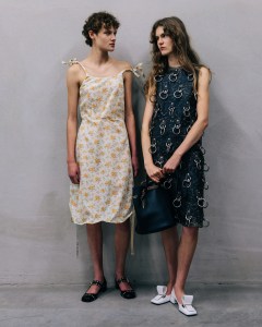 Backstage at Prada Spring 2025 Ready-to-Wear CollectionA