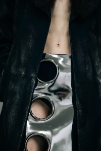 Backstage at Prada Spring 2025 Ready-to-Wear CollectionA