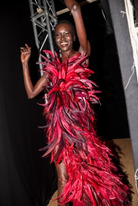 Backstage at Roberto Cavalli Spring 2025 Ready-To-Wear Collection at Milan Fashion Week