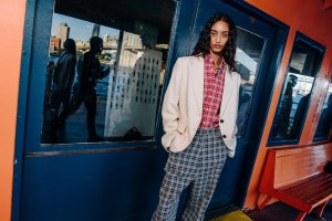 Backstage at the Tommy Hilfiger  spring 2025 ready-to-wear show at New York Fashion Week.