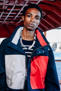 Backstage at the Tommy Hilfiger  spring 2025 ready-to-wear show at New York Fashion Week.