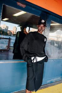 Backstage at the Tommy Hilfiger  spring 2025 ready-to-wear show at New York Fashion Week.
