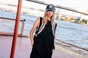 Backstage at the Tommy Hilfiger  spring 2025 ready-to-wear show at New York Fashion Week.
