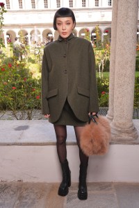 Kiwi Lee  at Bally Spring 2025 Ready-to-Wear Show at Milan Fashion Week
