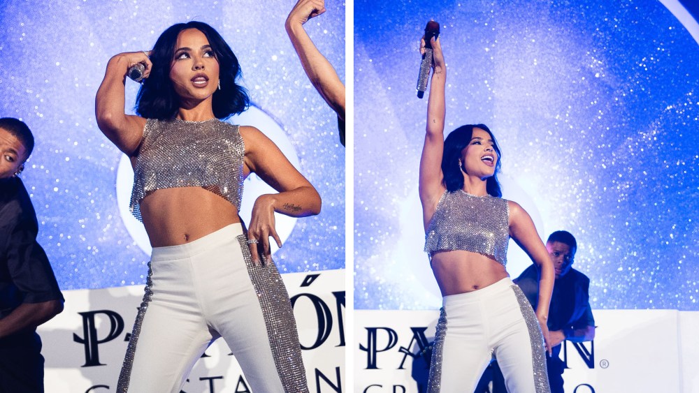 becky g, Patrón Cristalino Launch