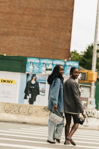 Street style at New York Fashion Week Spring 2025