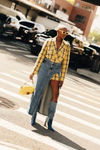 Street style at New York Fashion Week Spring 2025