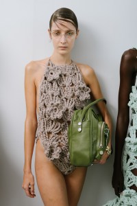 Backstage at Acne Studio Spring 2025 Ready-to-Wear Collection  at Paris Fashion Week