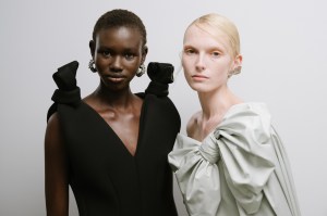 Backstage at Acne Studio Spring 2025 Ready-to-Wear Collection  at Paris Fashion Week