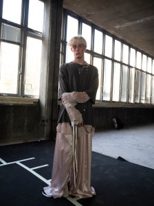 Backstage at Ann Demeulemeester Spring 2025 Collection at Paris Fashion Week