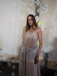 Backstage at Ann Demeulemeester Spring 2025 Collection at Paris Fashion Week