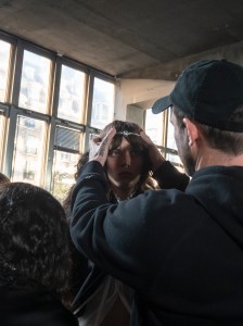 Backstage at Ann Demeulemeester Spring 2025 Collection at Paris Fashion Week