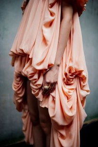 Backstage at Chloé Spring 2025 Ready-to-Wear Collection at Paris Fashion Week