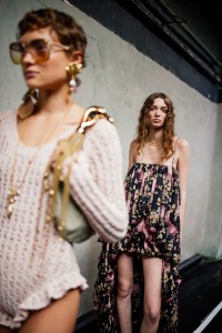 Backstage at Chloé Spring 2025 Ready-to-Wear Collection at Paris Fashion Week