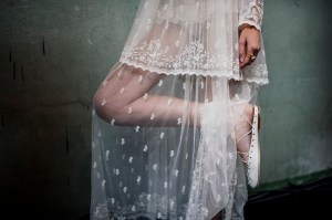 Backstage at Chloé Spring 2025 Ready-to-Wear Collection at Paris Fashion Week