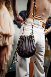 Backstage at Chloé Spring 2025 Ready-to-Wear Collection at Paris Fashion Week