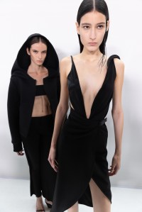 Backstage at Courrèges 2025 Ready-To-Wear Collection at Paris Fashion Week