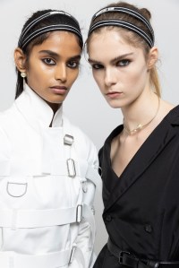 Backstage at Dior Spring 2025 Ready-to-Wear Collection at Paris Fashion Week