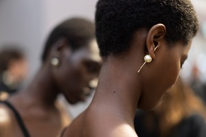 Backstage at Dior Spring 2025 Ready-to-Wear Collection at Paris Fashion Week