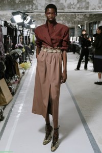 Backstage at Dries Van Noten Spring 2025 Ready-to-Wear Collection at Paris Fashion Week