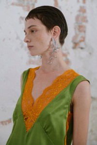 Backstage at Dries Van Noten Spring 2025 Ready-to-Wear Collection at Paris Fashion Week