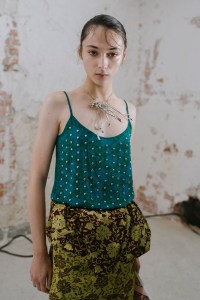 Backstage at Dries Van Noten Spring 2025 Ready-to-Wear Collection at Paris Fashion Week