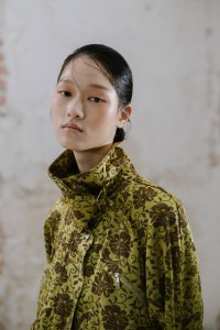 Backstage at Dries Van Noten Spring 2025 Ready-to-Wear Collection at Paris Fashion Week