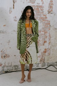 Backstage at Dries Van Noten Spring 2025 Ready-to-Wear Collection at Paris Fashion Week