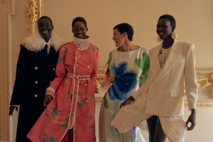 Backstage at S.S. Daley Spring 2025 Ready-To-Wear Collection at London Fashion Week
