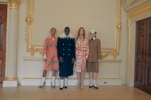 Backstage at S.S. Daley Spring 2025 Ready-To-Wear Collection at London Fashion Week