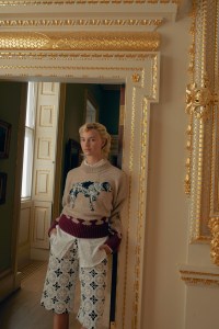 Backstage at S.S. Daley Spring 2025 Ready-To-Wear Collection at London Fashion Week