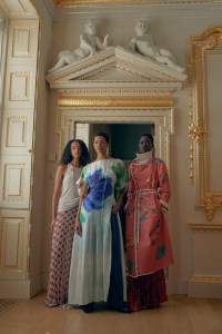 Backstage at S.S. Daley Spring 2025 Ready-To-Wear Collection at London Fashion Week