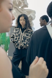 Backstage at S.S. Daley Spring 2025 Ready-To-Wear Collection at London Fashion Week