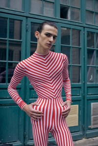 Backstage at Duran Lantink Spring 2025 Ready-to-Wear Collection at Paris Fashion Week