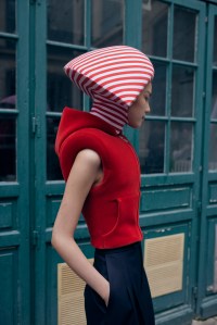 Backstage at Duran Lantink Spring 2025 Ready-to-Wear Collection at Paris Fashion Week