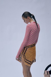 Backstage at Duran Lantink Spring 2025 Ready-to-Wear Collection at Paris Fashion Week