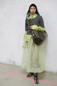Backstage at Ganni Spring 2025 Ready-to-Wear Collection at Paris Fashion Week