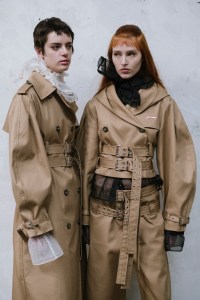 Backstage at Ganni Spring 2025 Ready-to-Wear Collection at Paris Fashion Week