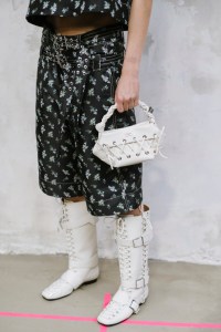 Backstage at Ganni Spring 2025 Ready-to-Wear Collection at Paris Fashion Week