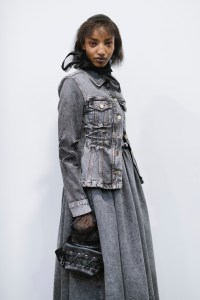 Backstage at Ganni Spring 2025 Ready-to-Wear Collection at Paris Fashion Week