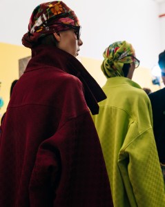 Backstage at Gucci Spring 2025 Ready-To-Wear Collection