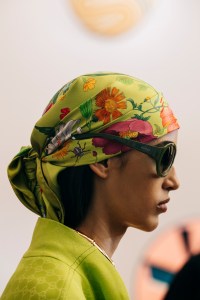 Backstage at Gucci Spring 2025 Ready-To-Wear Collection