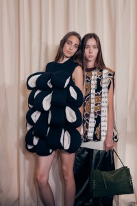 Backstage at JW Anderson Spring 2025 Ready-To-Wear Collection at London Fashion Week